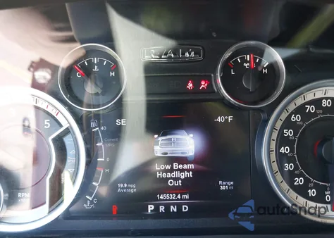 2017 Ram 1500 Laramie 4X4 6'4 Box from USA, damaged, VIN 1C6RR7VMXHS500160